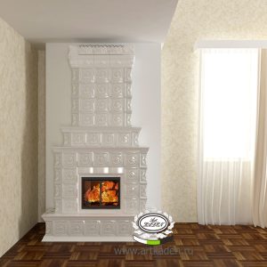 Пристенный камин «Сфинкс»