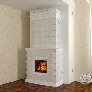 Пристенный камин «Эфир»