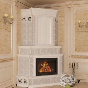 Угловой камин «Лекиф»