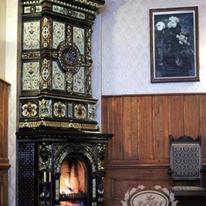 Пристенный камин «Далас»