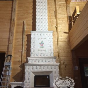 Пристенный камин «Гефест»