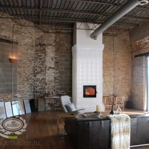 Пристенный камин «Гранд»