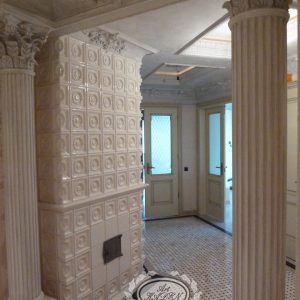 Пристенный камин «Гера»