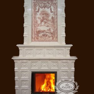 Пристенный камин «Деметра»
