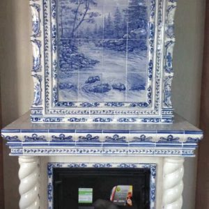 Пристенный камин «Осень»