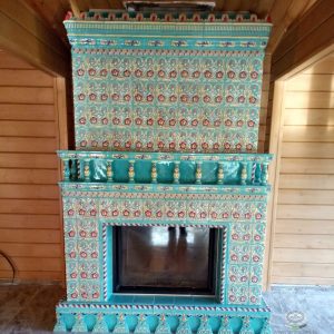 Пристенный камин «Белбог»