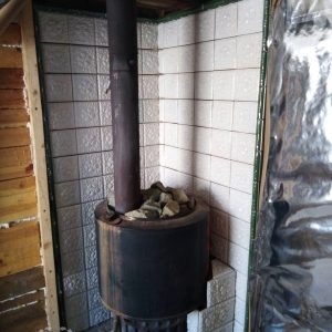 Изразцовая облицовка "Волга