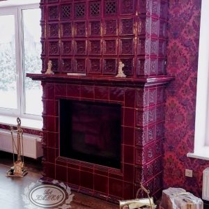 Пристенный камин «Азалия»