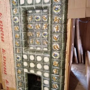 Пристенный камин "Воронеж