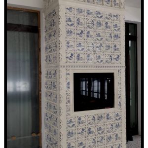 Пристенный камин "Сплит