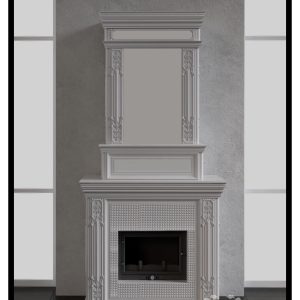 Изразцовый камин "Вена