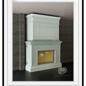 Изразцовый камин "Хонор