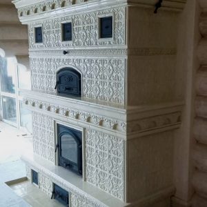 Пристенный камин "Веледара