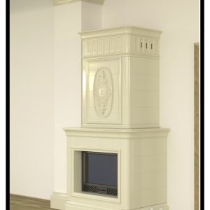 Пристенный камин «Лайм»