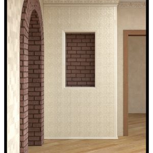 Пристенный муляж камина "Роттердам