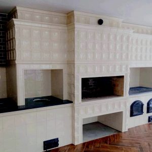 Изразцовый комплекс барбекю «Терек»