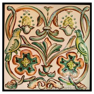 Изразец "Соловьи"