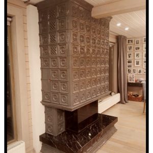 Пристенный камин «Алавус»